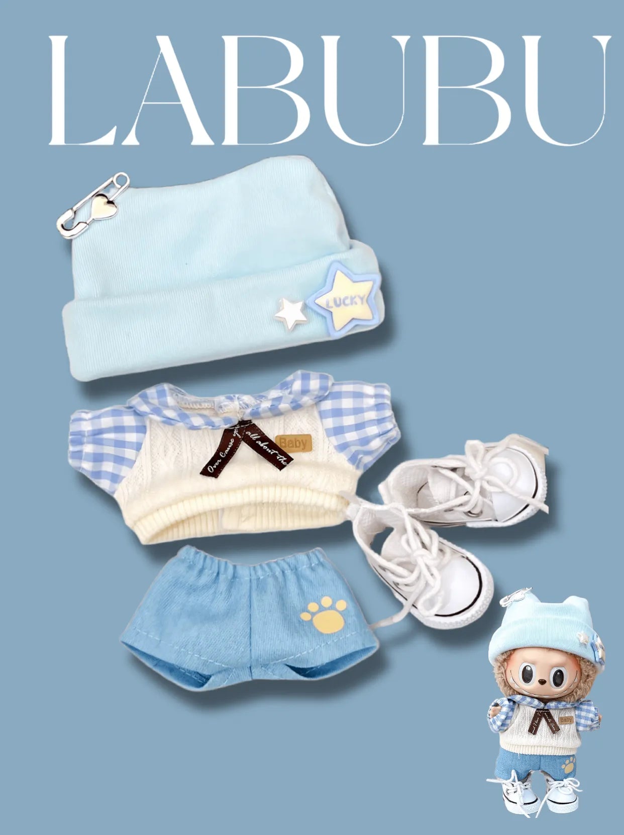 Popmart Labubu Handmade Clothes Set #CS001